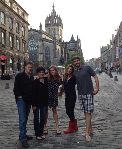Family in Edinburgh Family in Edinburgh